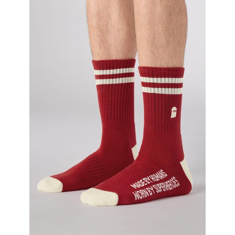 The Souled Store Men Patterned Cotton Sock