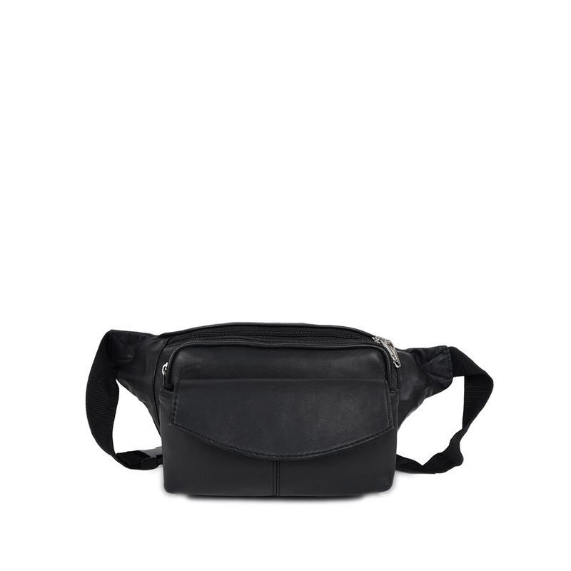 CIMONI Unisex Leather Waist Bag