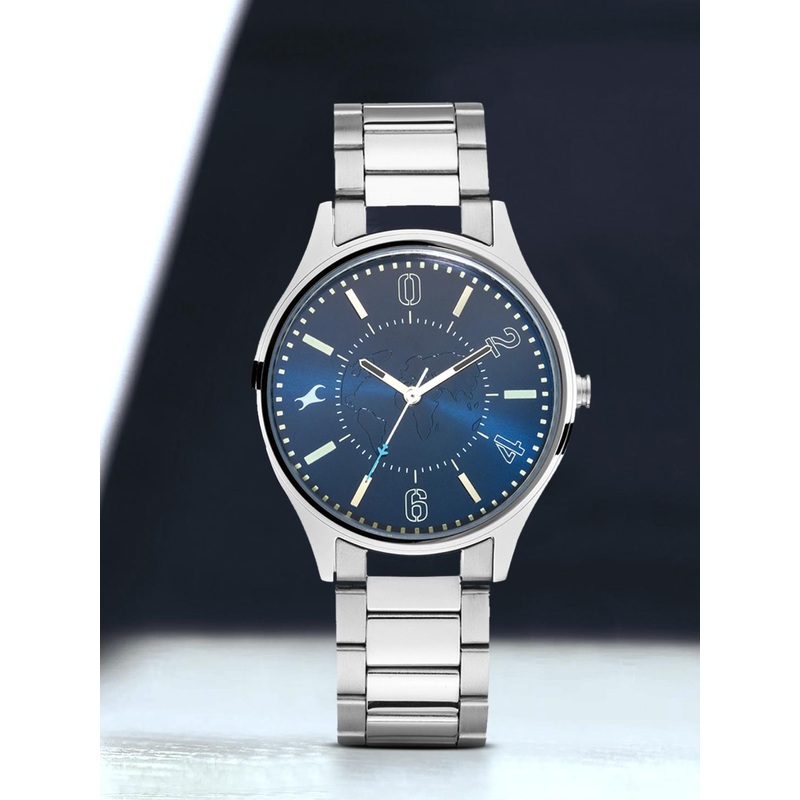 Fastrack Men Blue Analogue Watch 3237SM01