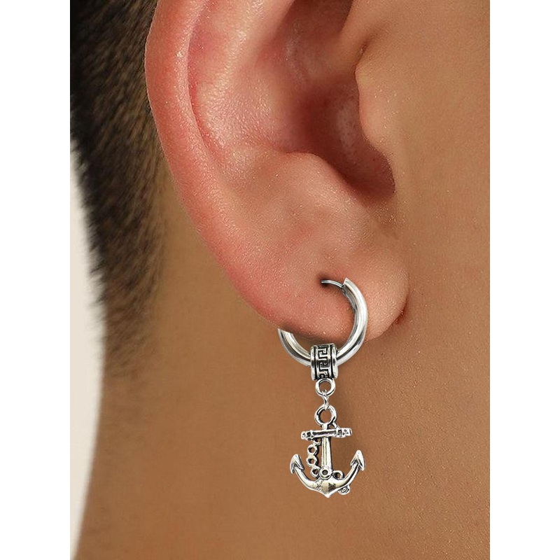 Krelin Men Classic Antique Drop Earring