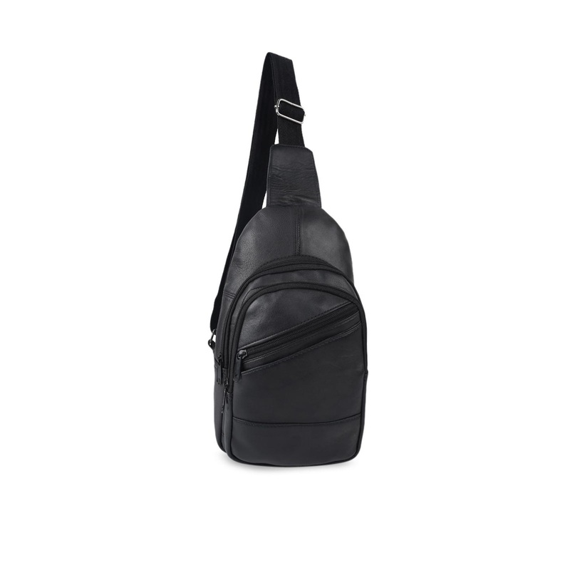 CIMONI Unisex Leather Crossbody Bag