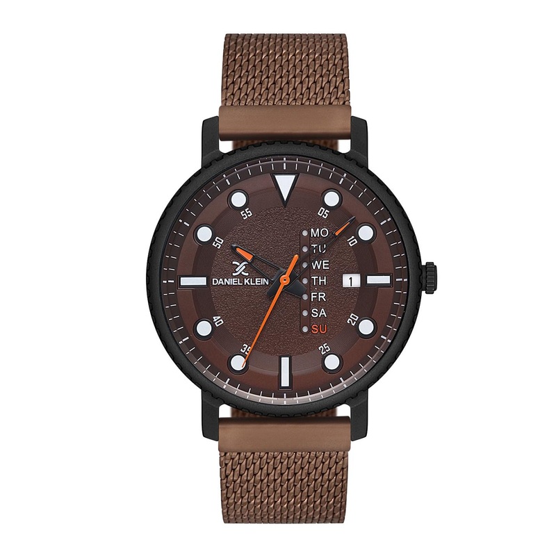 Daniel Klein Men Metal Straps Analogue Display Watch DK.1.12840-3