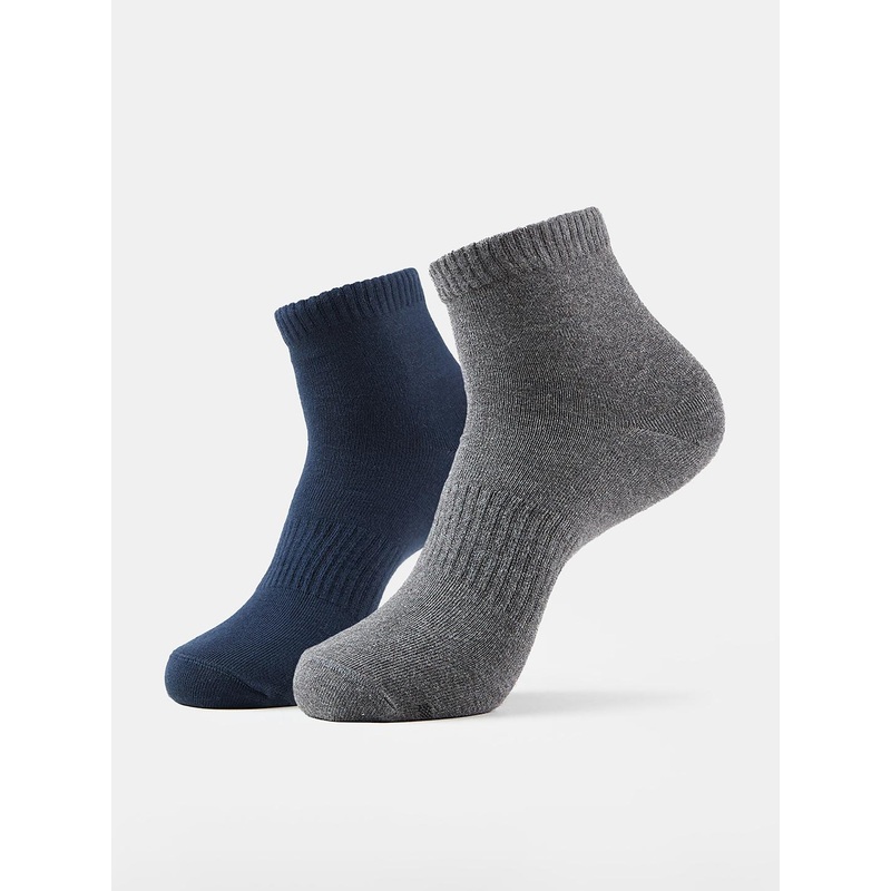 Jockey Pack Of 2 Compact Cotton Stretch Ankle Length Socks With StayFresh Treatment-7106
