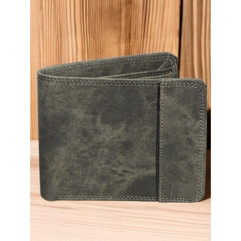 Metronaut Men Textured Two Fold Wallet