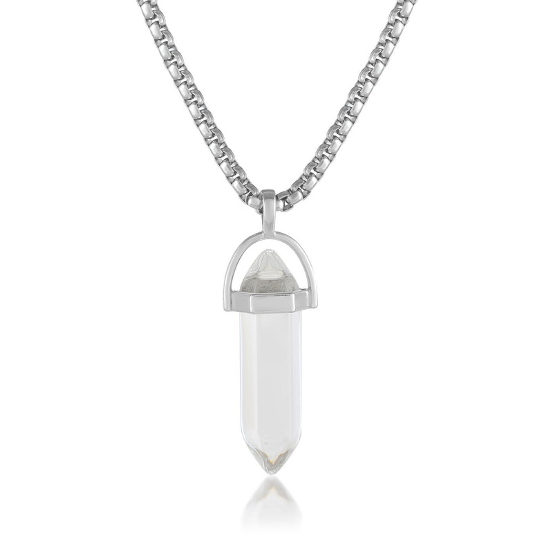 Missmister Men White Pendant