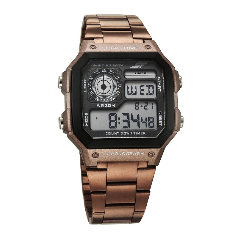 Sonata Men Embellished Dial & Straps Analogue Watch 77134PM05W