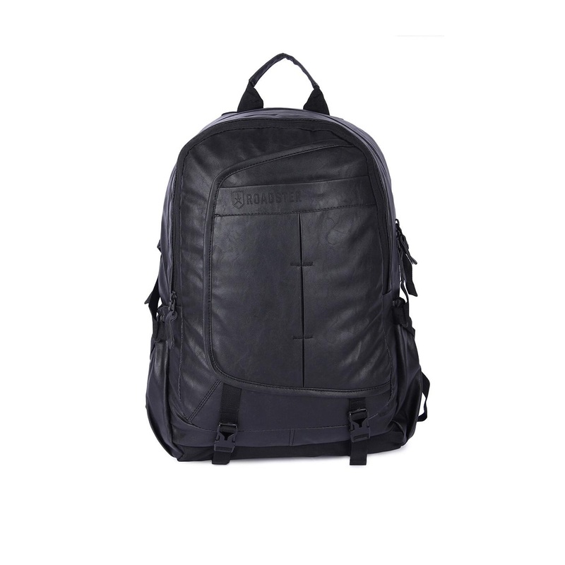 The Roadster Lifestyle Co. Reflective Strip Backpack with Rain Cover 35 L