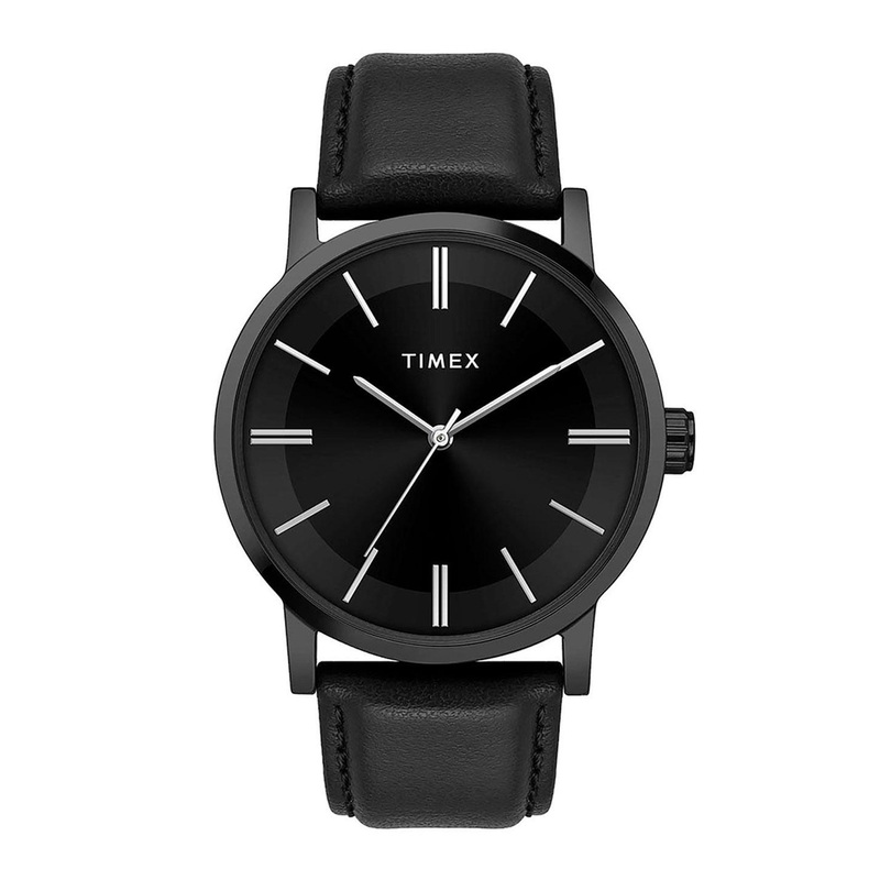 Timex Men Brass Dial & Leather Straps Analogue Watch TWHG35SMU05