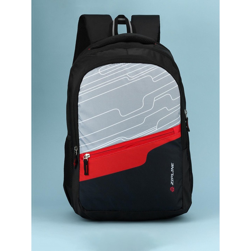 ZIPLINE Unisex Geometric Backpack