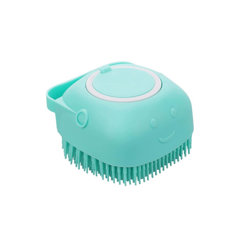 BeeDuck Body Scrubber With Soap Dispenser Brush