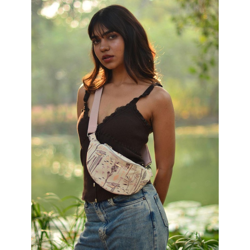 EcoRight Printed Organic Cotton Waist Pouch