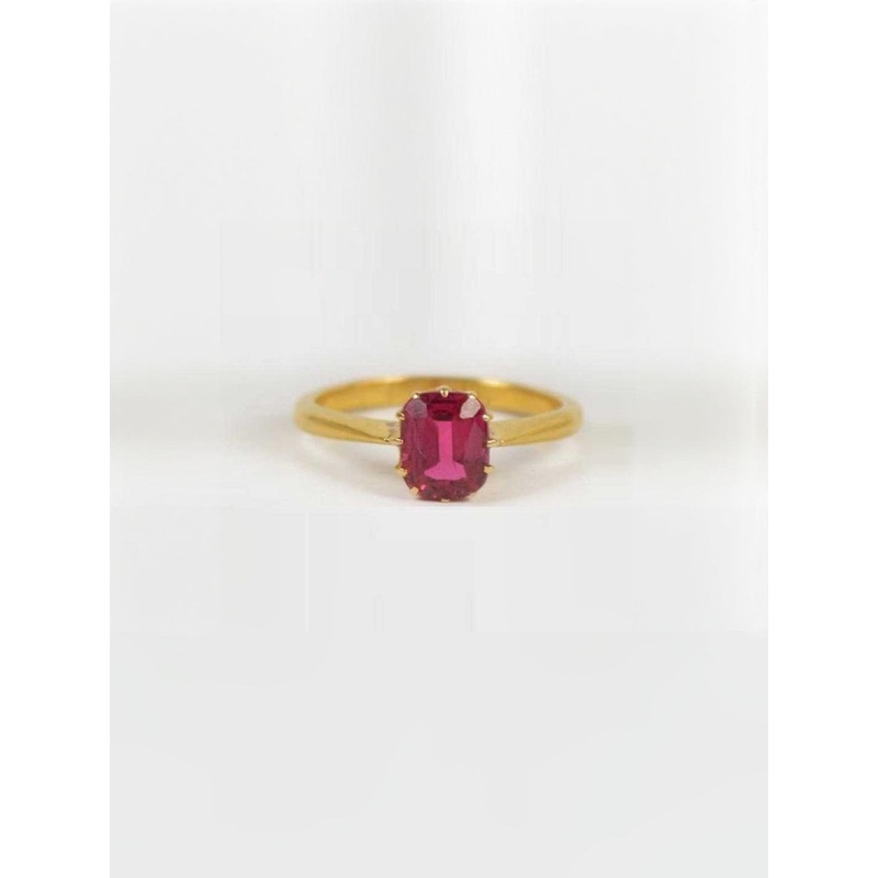 GenZcomplex Gold-Plated Brass Finger Ring