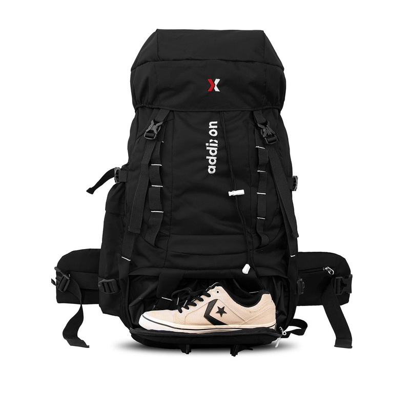 Addixon Travel Bag Hiking With Shoe Compartment Large Rucksack 70 L