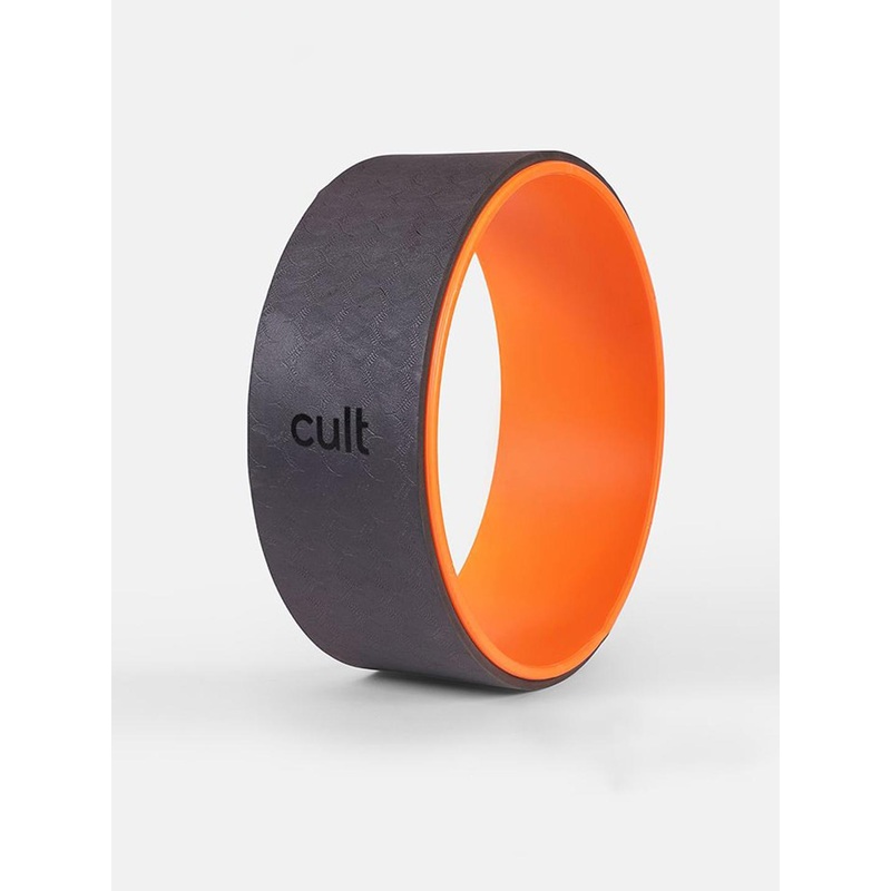 CULT Dark Grey Yoga Wheel for Stretching and Balance