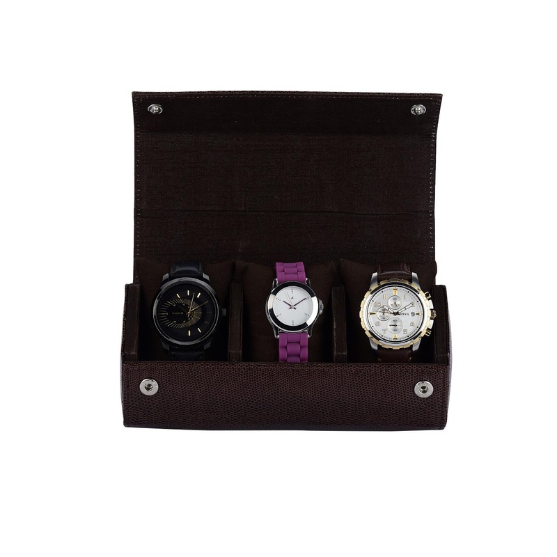 essart 3-Slot Watch Organiser