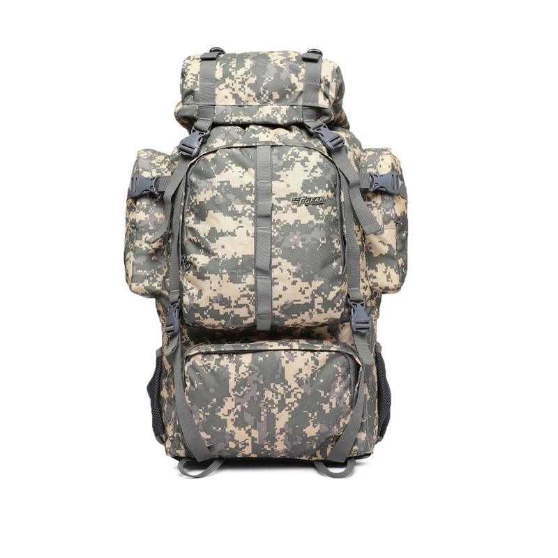 F Gear Unisex Green & Beige Printed Military Neutron Marpat ACV Rucksacks
