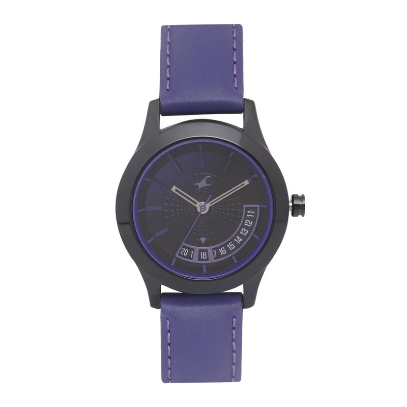 Fastrack All Nighters Unisex Purple Analogue watch NL6165NL01