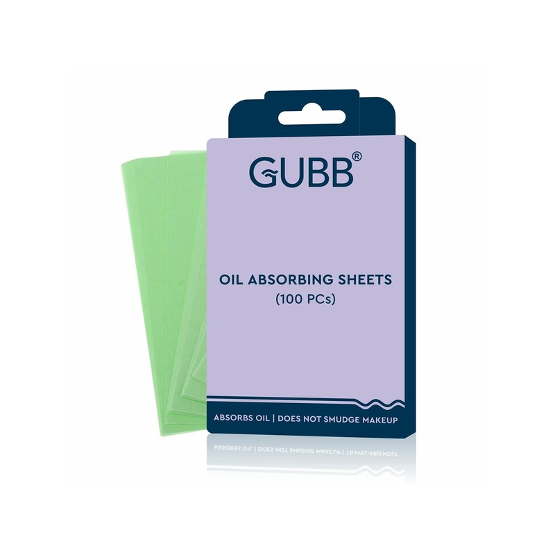 GUBB Oil Absorbing Sheets Tissue Wipes – 100Pcs