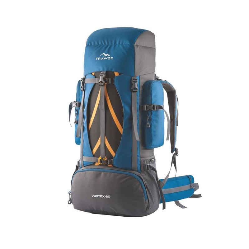 TRAWOC Vortex Solid 60L Rucksack For Hiking Trekking Bag