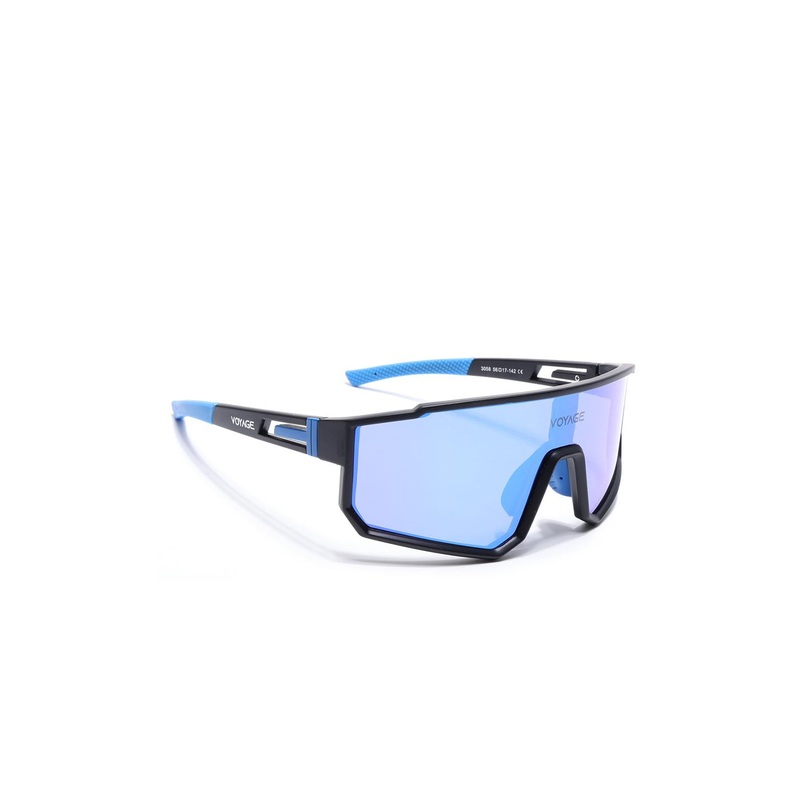 Voyage Unisex Sports Sunglasses with Polarised and UV Protected Lens 3058PMG6055