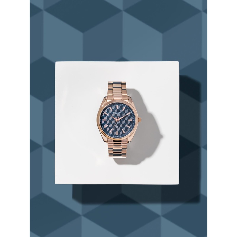 Sonata Poze Quartz Analog Dial Rose Gold Stainless Steel Strap Watch Men – SP70066WM01