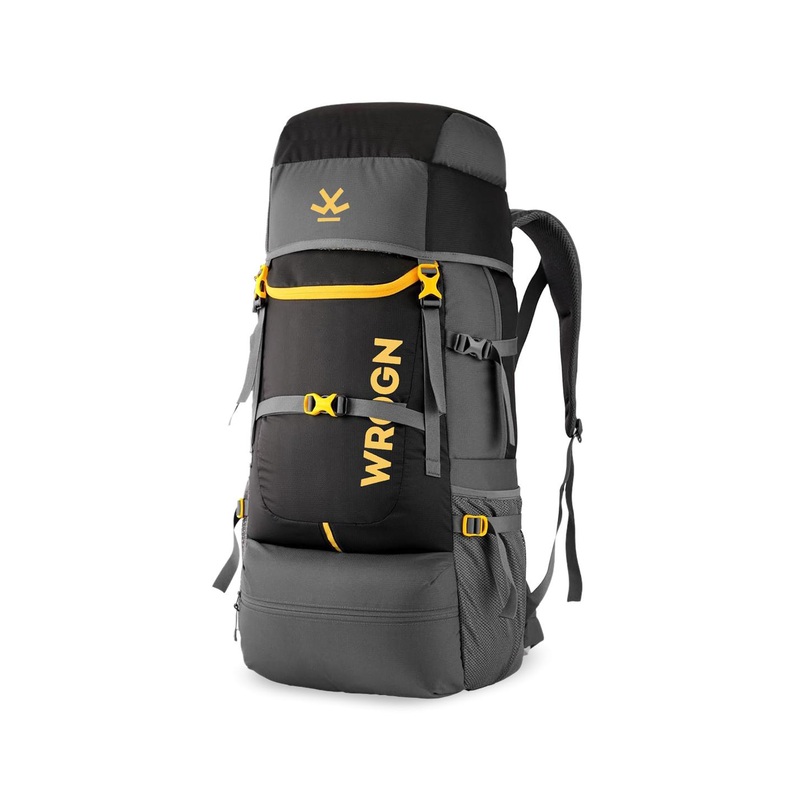 WROGN Unisex Colorblocked 65 L ErgonomicTrekking Rucksack