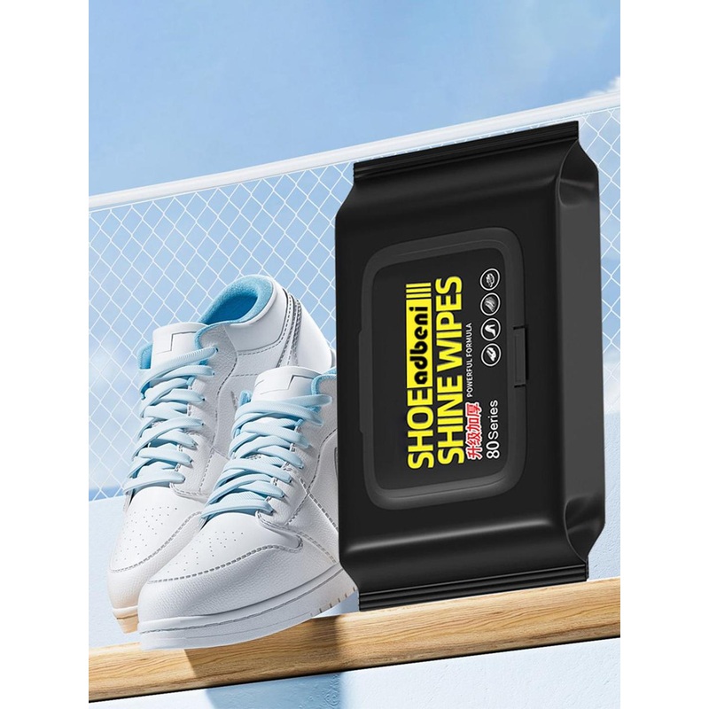 Adbeni Shoe Shine Wipes 80 Pcs