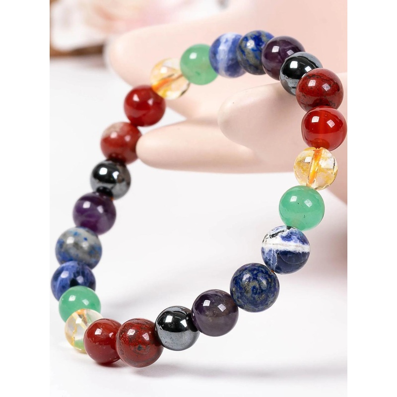 craftNyou Unisex 7 Chakara Bracelet