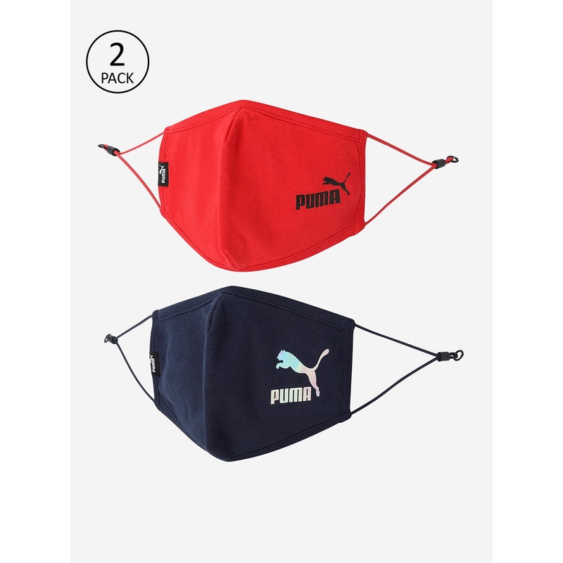 Puma Adults Pack of 2 Reusable 5-Ply Cloth Masks