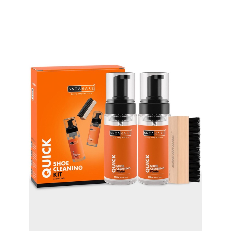 SNEAKARE Shoe Cleaning Kit with Brush Shoe Foam Cleaner Shoe Cleaner Sneaker Shoe Care