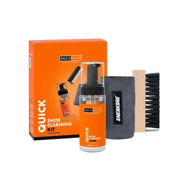 SNEAKARE Shoe Cleaning Kit with Towel Shoe Foam Cleaner Shoe Cleaner Sneaker Shoe Care