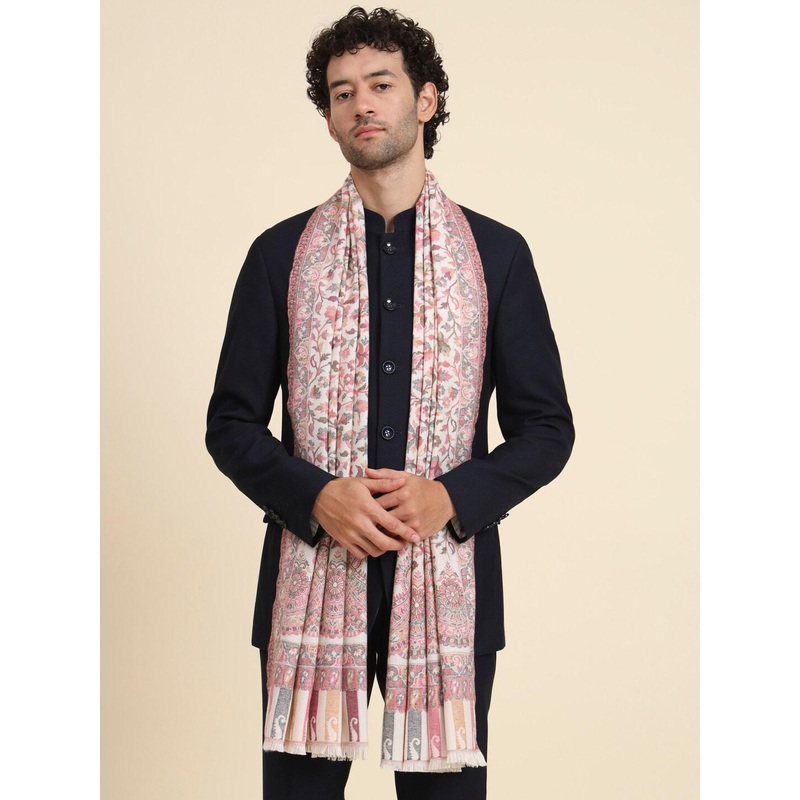 Zamour Men Woven Design Stole