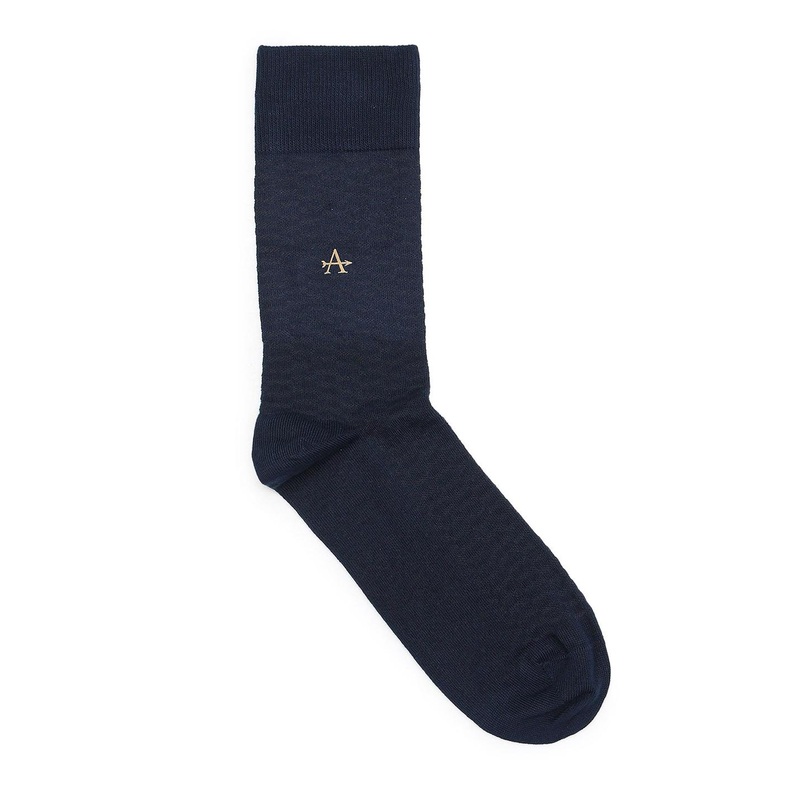 Arrow Men Patterned Pure Cotton Calf Length Socks