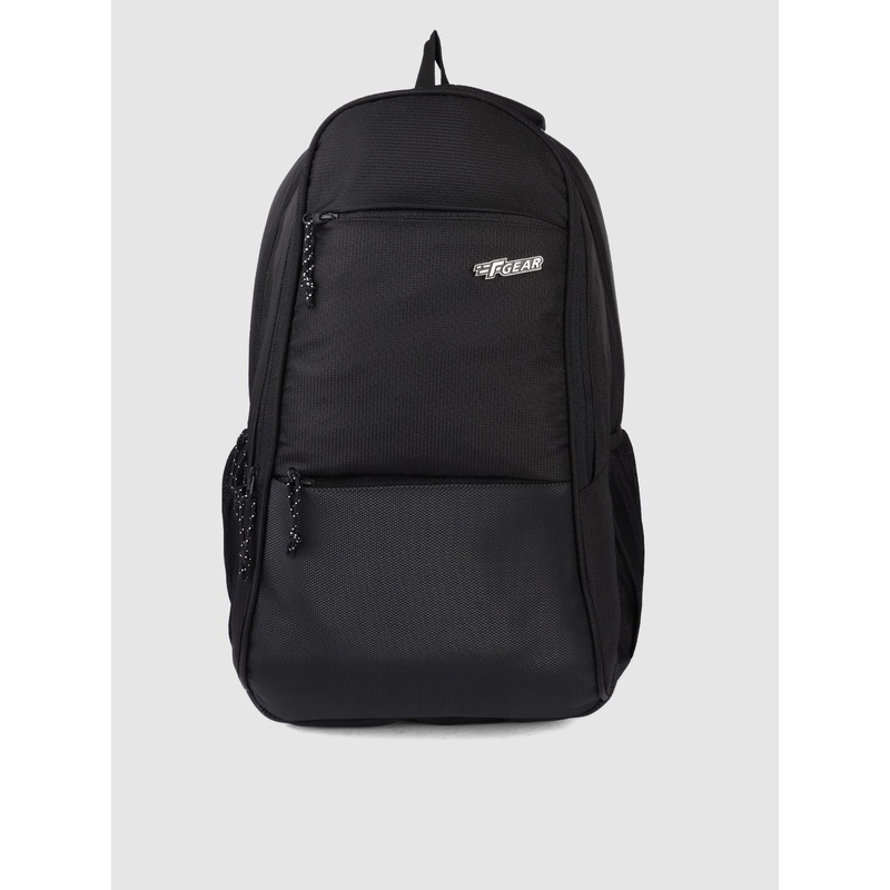 F Gear Unisex Black Arigato Solid Backpack