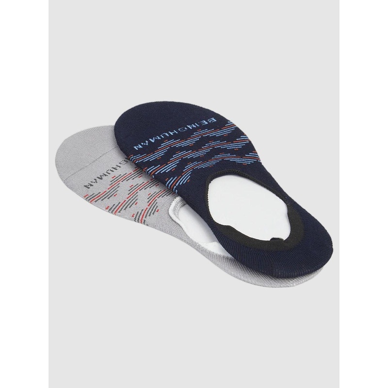 Being Human Men Pack Of 2 Self-Designed Shoe-Liner Socks