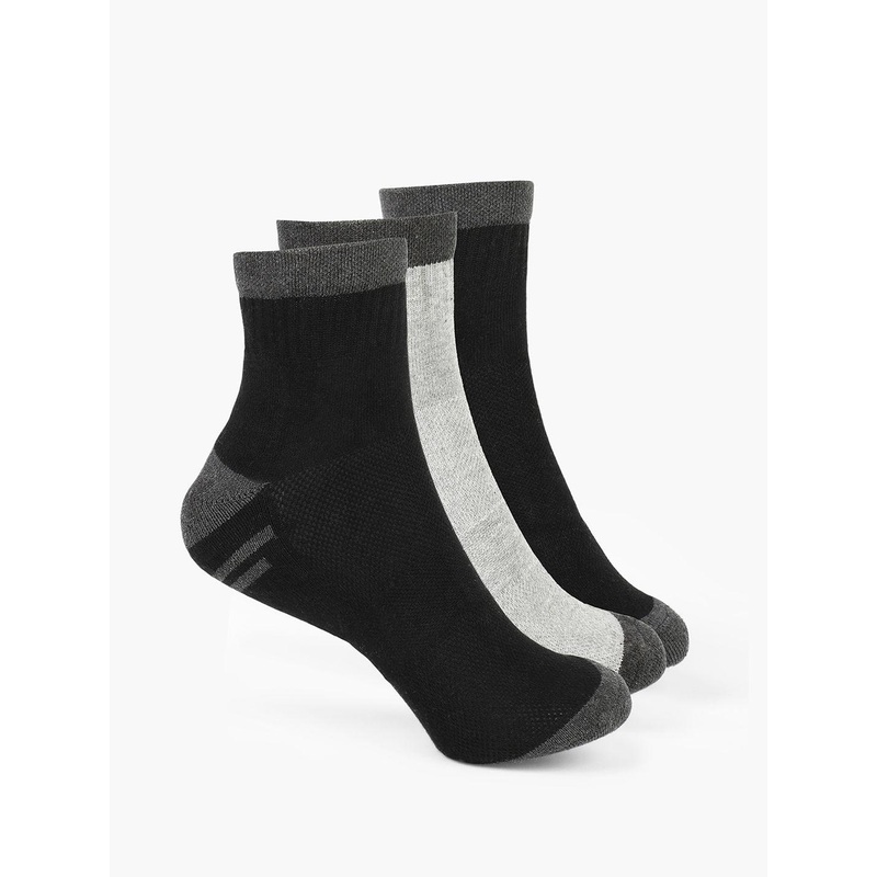 CULT Men Pack Of 3 Patterned Ankle Length Socks