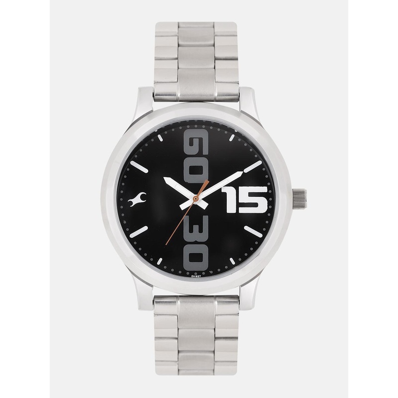 Fastrack Men Black Analogue Watch 38051SM04