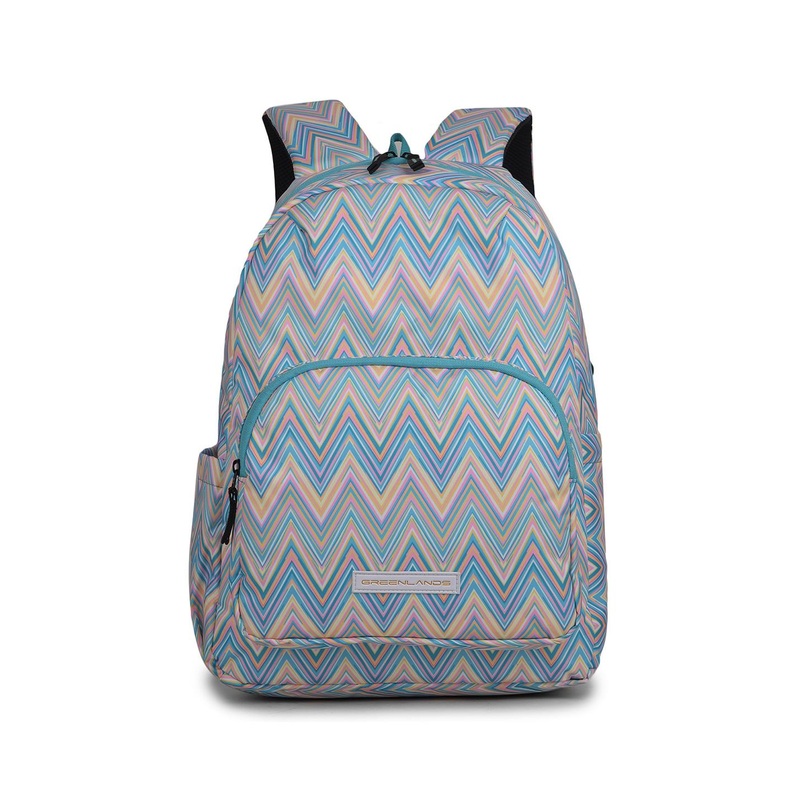GREENLANDS Unisex Geometric Backpack with Hip Strap