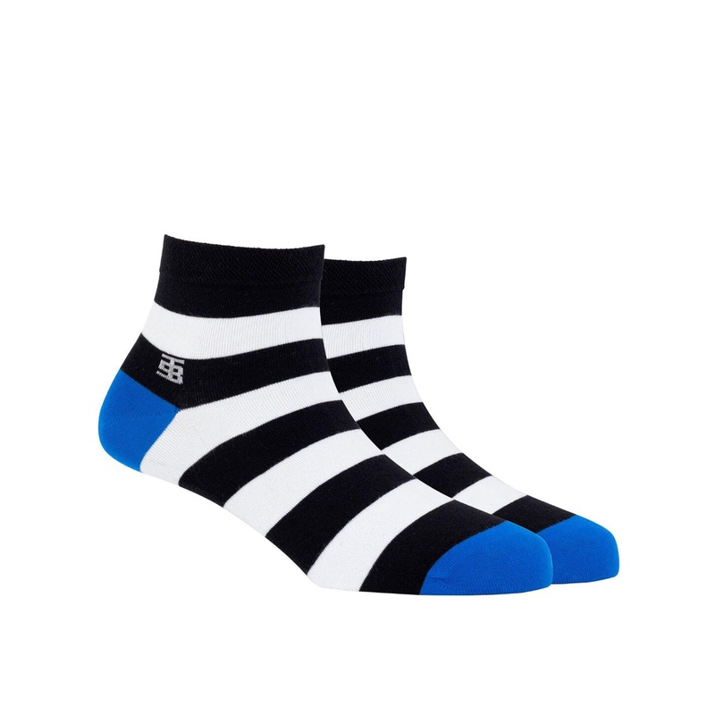 SockSoho Men Assorted Combed Cotton Above Ankle-Length Socks