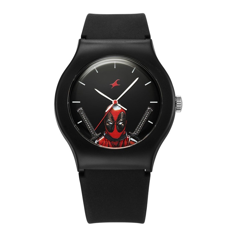 Fastrack Unisex Printed Dial & Straps Analogue Watch 9915PP103