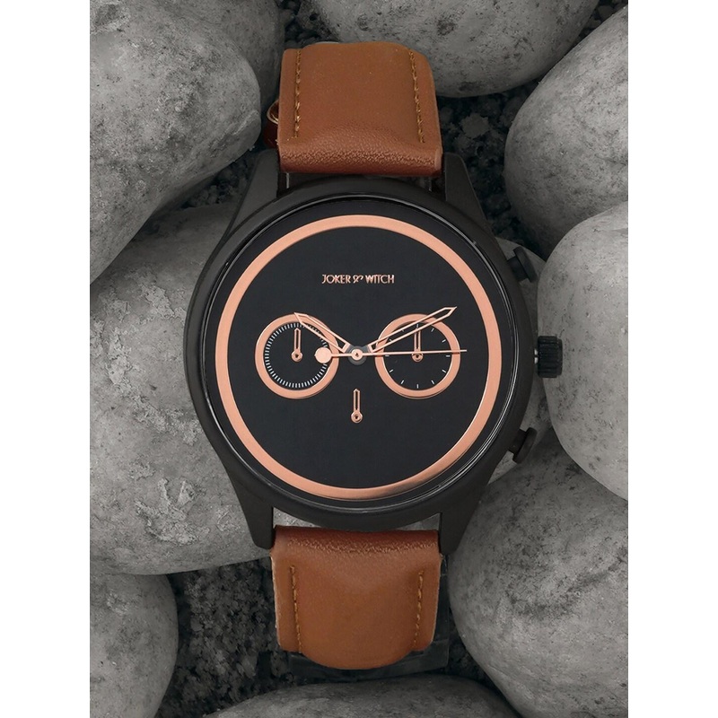 JOKER & WITCH Men Patterned Dial & Regular Straps Analogue Watch AMWW759