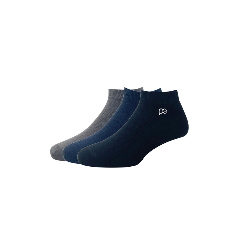 Peter England Men Pack Of 3 Solid Ankle-Length Socks