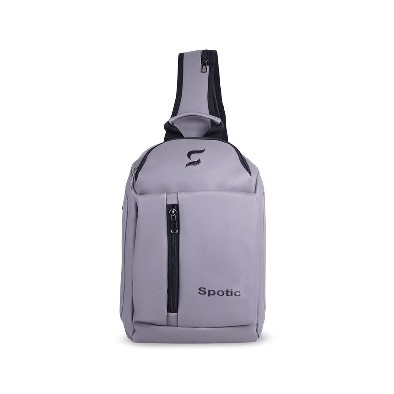 SPOTIC Unisex Solid Crossbody Sling Bag