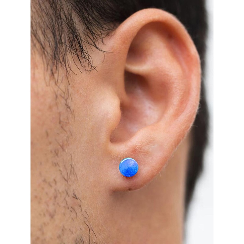 The Roadster Lifestyle Co. Men Circular Shaped Studs
