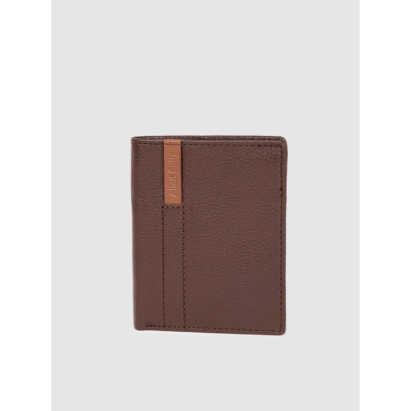 Allen Solly Men Solid Leather Two Fold Wallet