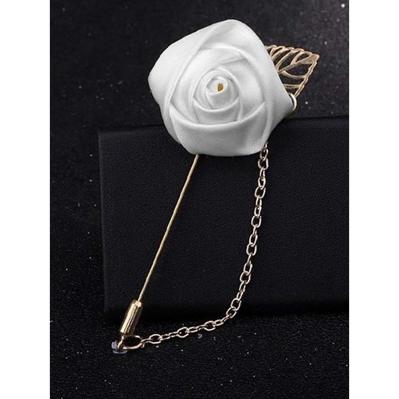 Curren Men’s Flower  Brooch