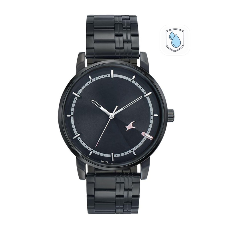 Fastrack Men Brass Straps Analogue Watch 3278NM01