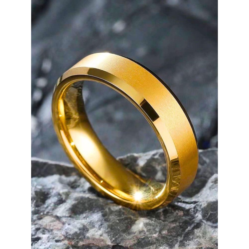 The Roadster Lifestyle Co Men Stainless Steel Band Ring