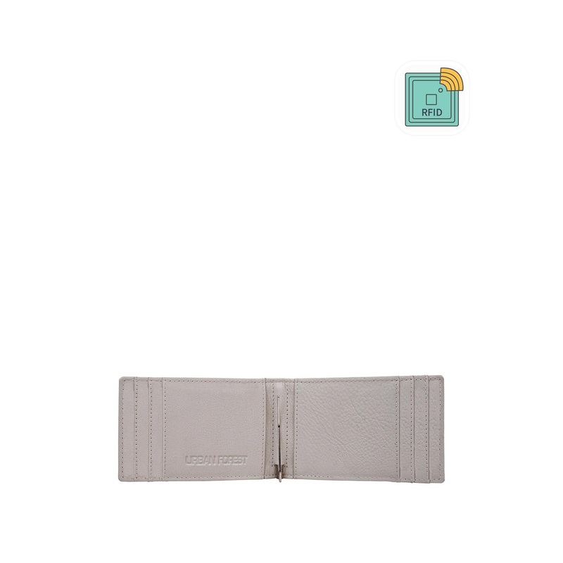 URBAN FOREST Men RFID Leather Money Clip