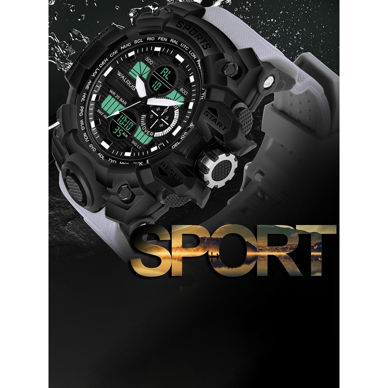 Walrus Unisex Straps Analogue and Digital Watch WWTM-SPORTS-IV-020702